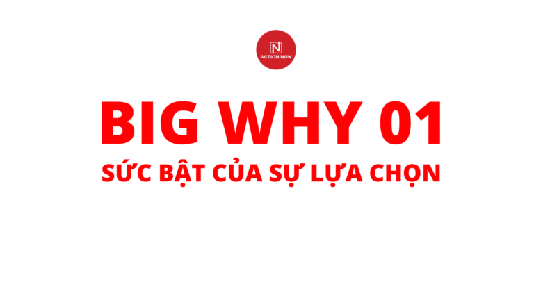 Big Why 01: Sức Bật Của Sự Lựa Chọn